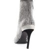 imageFSJ Women Fashion High Heel Ankle Boots with Rivets Closed Pointed Toe Stilettos Zipper Unique Style Shoes Size 415 M USRhinestone