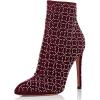Dark Red Pattern