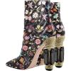 imageFSJ Women Sparkly Crystal Block High Heel Pointed Toe Ankle Boot Side Zipper Wedding Party Banquet Dress Shoes Size 415 USGarden