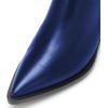 imageFSJ Women Casual Thigh High Tall Boots Over The Knee Booties Pointed Closed Toe Chunky Low Heel Leather Party Club Ladies Fall Winter Shoes Size 415 USBluegreebrown