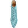 imageFSJ Women Glitter Sparkly Stiletto High Heel Ankle Boots Closed Toe Sequin Rhinestone Platform Short Booties Outfit Dress Shoes Size 416 USLight Teal