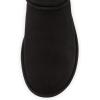 imageFSJ Women Winter Mid Calf Snow Boots Round Toe Flat Warm Fur Low Heel Comfy Shoes Size 415 USBlack