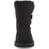 imageFSJ Women Winter Mid Calf Snow Boots Round Toe Flat Warm Fur Low Heel Comfy Shoes Size 415 USBlack