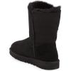 imageFSJ Women Winter Mid Calf Snow Boots Round Toe Flat Warm Fur Low Heel Comfy Shoes Size 415 USBlack