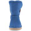 imageFSJ Women Winter Mid Calf Snow Boots Round Toe Flat Warm Fur Low Heel Comfy Shoes Size 415 USBlue