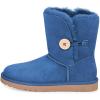 imageFSJ Women Winter Mid Calf Snow Boots Round Toe Flat Warm Fur Low Heel Comfy Shoes Size 415 USBlue