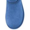 imageFSJ Women Winter Mid Calf Snow Boots Round Toe Flat Warm Fur Low Heel Comfy Shoes Size 415 USBlue