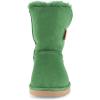 imageFSJ Women Winter Mid Calf Snow Boots Round Toe Flat Warm Fur Low Heel Comfy Shoes Size 415 USGreen