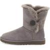 imageFSJ Women Winter Mid Calf Snow Boots Round Toe Flat Warm Fur Low Heel Comfy Shoes Size 415 USGrey