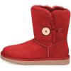 imageFSJ Women Winter Mid Calf Snow Boots Round Toe Flat Warm Fur Low Heel Comfy Shoes Size 415 USRed