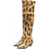 Yellow Leopard Print