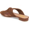imageFSJ Women Casual Open Toe Sandals Low Heels Mules Slip On Comfortable Flats Cutout Shoes Size 415 USBrown