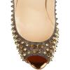 imageFSJ Women Classic Rivets Platform Heel Peep Toe Pumps High Stiletto Heel Slip On Studded Sexy Wedding Party Dance Shoes Size 416 USGold