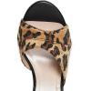 imageFSJ Women Comfort Low Kitten Heel Sandals Mules Peep Toe Slide Slip On Summer Dress Pump Shoes 415 M US10cm Leopard