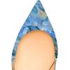 imageFSJ Women Gorgeous Mid High Kitten Heels Pumps with Pointed Toes Shoes for Dress Size 415 USBlue