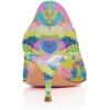 imageFSJ Women Gorgeous Mid High Kitten Heels Pumps with Pointed Toes Shoes for Dress Size 415 USPurple