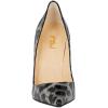 imageFSJ Women Sexy Leopard Printed Dress Shoes Pointy Toe High Heels Stilettos Pumps Shoe Size 415 USBlack Leopard