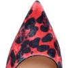 imageFSJ Women Sexy Leopard Printed Dress Shoes Pointy Toe High Heels Stilettos Pumps Shoe Size 415 USCrimson
