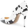 imageFSJ Women Sexy Leopard Printed Dress Shoes Pointy Toe High Heels Stilettos Pumps Shoe Size 415 USCustomize