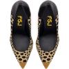 imageFSJ Women Sexy Leopard Printed Dress Shoes Pointy Toe High Heels Stilettos Pumps Shoe Size 415 USLeopard Snake