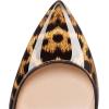 imageFSJ Women Sexy Leopard Printed Dress Shoes Pointy Toe High Heels Stilettos Pumps Shoe Size 415 USLeopard8 Cm
