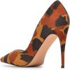 imageFSJ Women Sexy Leopard Printed Dress Shoes Pointy Toe High Heels Stilettos Pumps Shoe Size 415 USOrange Spots
