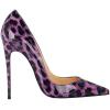 imageFSJ Women Sexy Leopard Printed Dress Shoes Pointy Toe High Heels Stilettos Pumps Shoe Size 415 USPurple
