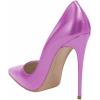 imageFSJ Women Sexy Leopard Printed Dress Shoes Pointy Toe High Heels Stilettos Pumps Shoe Size 415 USPurple Leather