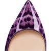 imageFSJ Women Sexy Leopard Printed Dress Shoes Pointy Toe High Heels Stilettos Pumps Shoe Size 415 USPurple8 Cm