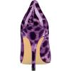 imageFSJ Women Sexy Leopard Printed Dress Shoes Pointy Toe High Heels Stilettos Pumps Shoe Size 415 USPurple8 Cm