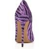 imageFSJ Women Sexy Leopard Printed Dress Shoes Pointy Toe High Heels Stilettos Pumps Shoe Size 415 USPurpletiger Stripes