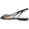 imageFSJ Women Trendy Pointed Toe Ballet Flats Sandals Slip on Comfort Slingback Pumps Walking Shoes 415 M USNavy