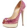 Gold Pink Rivet