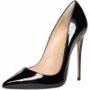 Black Golssy Leather