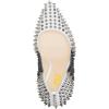 imageFSJ Women Sexy Studded Rivets Stiletto High Heel Pumps Classic Closed Pointed Toe Slip On Basic Spikes Shoes for Party Size 415 USWhiteBlack