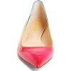 imageFSJ Women Fresh Floral Printed Flat Pumps Pointed Toe Slip On Party Dress Shoe for Comfort Casual Outfits 415 USMulticoloured