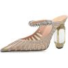 Nude Mesh Rhinestones