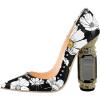 imageFSJ Women Bridal Pointed Toe Chunky Block High Heel Crystal Pumps Slip on Wedding Thick Comfort Evening Dress Studded Rivets Shoes Size 416 USDaisy