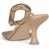 imageFSJ Women Chic Open Toe Kitten Heel Flip Flops Slip On Gold Detail Low Heeled Thong Sandals Casual Summer Beach Fashion Slides Size 416 USBrown Gold