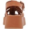 imageFSJ Women Closed Toe Fisherman Platform Sandals Adjustable Buckle Ankle Strap Hollow Out Thick Sole Gladiator Caged Summer Shoes Size 416 USBrown