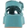 imageFSJ Women Closed Toe Fisherman Platform Sandals Adjustable Buckle Ankle Strap Hollow Out Thick Sole Gladiator Caged Summer Shoes Size 416 USDark Turquoise