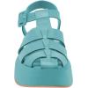 imageFSJ Women Closed Toe Fisherman Platform Sandals Adjustable Buckle Ankle Strap Hollow Out Thick Sole Gladiator Caged Summer Shoes Size 416 USDark Turquoise