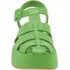 imageFSJ Women Closed Toe Fisherman Platform Sandals Adjustable Buckle Ankle Strap Hollow Out Thick Sole Gladiator Caged Summer Shoes Size 416 USGreen