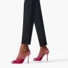 imageFSJ Women Comfort Low Kitten Heel Sandals Mules Peep Toe Slide Slip On Summer Slide Dress Pump Shoes 415 M US12cm Fuchsia