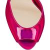 imageFSJ Women Comfort Low Kitten Heel Sandals Mules Peep Toe Slide Slip On Summer Slide Dress Pump Shoes 415 M US12cm Fuchsia