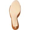 imageFSJ Women Comfort Low Kitten Heel Sandals Mules Peep Toe Slide Slip On Summer Slide Dress Pump Shoes 415 M US6cm Brown