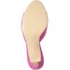 imageFSJ Women Comfort Low Kitten Heel Sandals Mules Peep Toe Slide Slip On Summer Slide Dress Pump Shoes 415 M US6cm Fuchsia