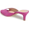 imageFSJ Women Comfort Low Kitten Heel Sandals Mules Peep Toe Slide Slip On Summer Slide Dress Pump Shoes 415 M US6cm Fuchsia