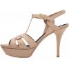 imageFSJ Women Comfort Platform Stiletto High Heel Ankle Strap Sandals Open Toe Sexy Strappy Slingback Wedding Party Shoes Size 416 USNeutral