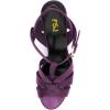 imageFSJ Women Comfort Platform Stiletto High Heel Ankle Strap Sandals Open Toe Sexy Strappy Slingback Wedding Party Shoes Size 416 USPurple